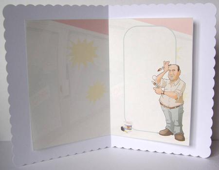 Signwriter Dude Insert by Margaret McCartney