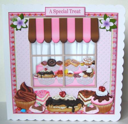 The Cake Shop 8x8ins Mini Kit by Margaret McCartney