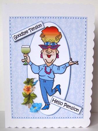 Edna is Retiring Quick Card by Margaret McCartney