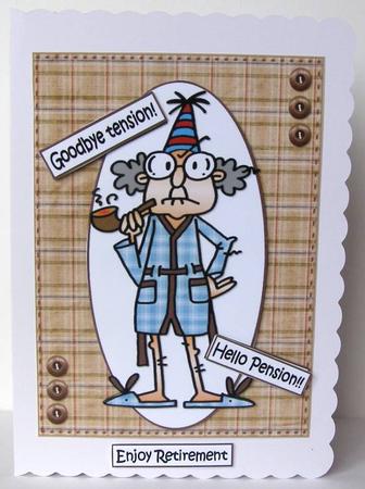 Gus and Retirement Quick Card by Margaret McCartney