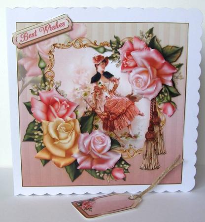 8x8 Edwardian Elegance Mini Kit by Margaret McCartney