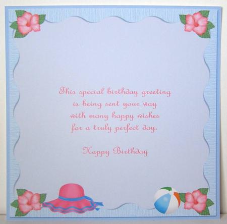 Lets Go Camping - Birthday Insert by Margaret McCartney