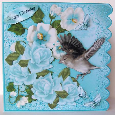 Dreamy Blue Scalloped Mini Kit by Margaret McCartney