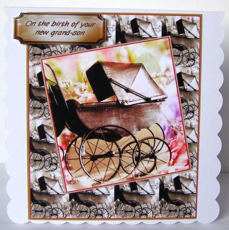Vintage Pram by Margaret McCartney