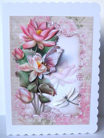 In the Love of Lotus Shabby Chic by Margaret McCartney