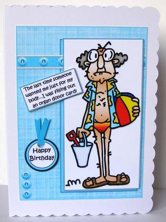 Gus and His Fabulous Body Quick Card by Margaret McCartney