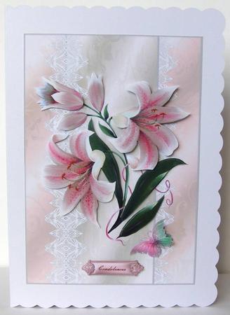 Sympathy Lilies by Margaret McCartney