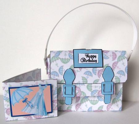 Satchel - Brollies by Margaret McCartney