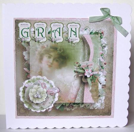 Simply Gran 8in Topper by Margaret McCartney