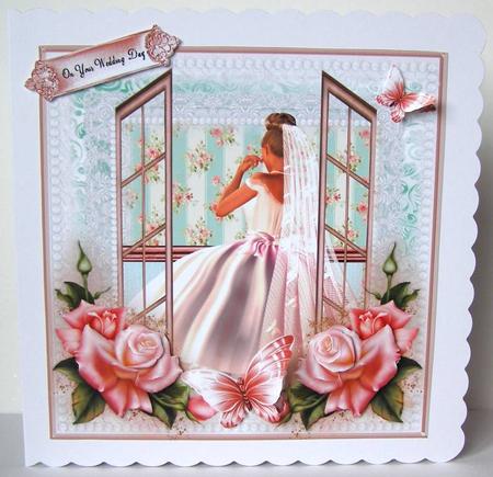 The Brides Window Wedding Morning Topper by Margaret McCartney