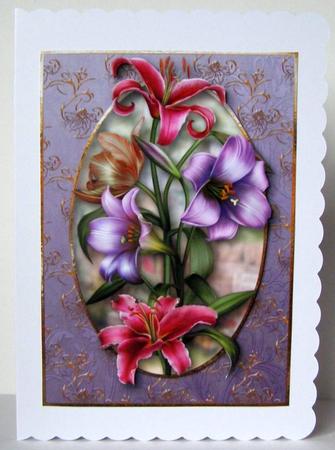 Beautiful Bouquet of Lilies by Margaret McCartney