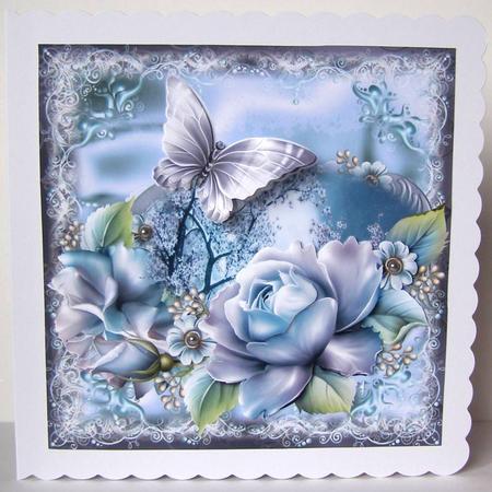 Gorgeous Moonlight and Roses Topper by Margaret McCartney
