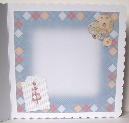 Perfect Gentleman -  8x8 Co-ordinating Insert by Margaret McCartney
