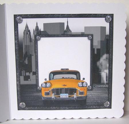 Yellow Cab Insert by Margaret McCartney