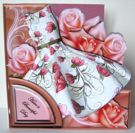 Pretty Pink Floral Dress - Edgy - Mini Kit by Margaret McCartney