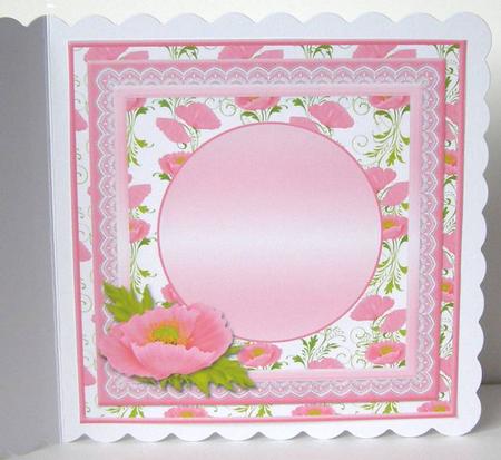Sweet Bear and Poppies Insert by Margaret McCartney