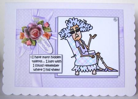 Stella Has Hidden Talents Quick Card by Margaret McCartney