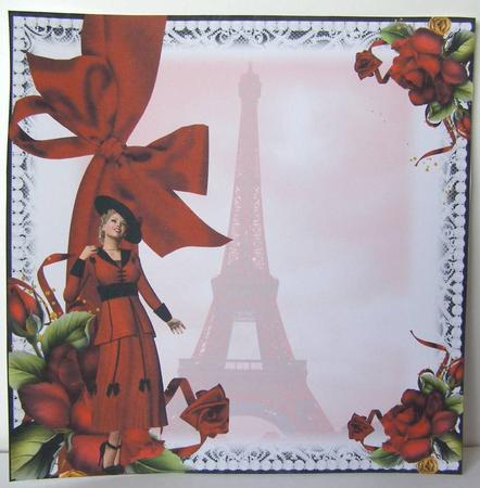 Insert to Compliment Vintage Paris Fashion by Margaret McCartney
