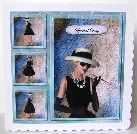 Topper Lady with Hat by Margaret McCartney