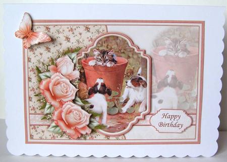 We Just Want to Be Friends Decoupage Sheet by Margaret McCartney