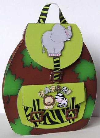 Jungle Rumble Backpack Card Kit by Margaret McCartney