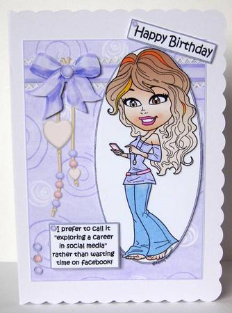 Teen Diva and Social Media Quick Card by Margaret McCartney