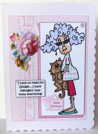 Stella Has Teenagers Quick Card by Margaret McCartney