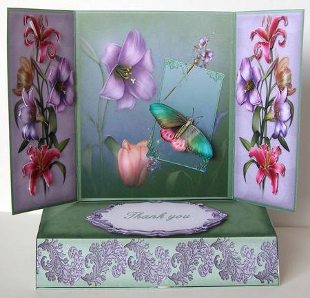 Gatefold Pop Up Lilli by Margaret McCartney