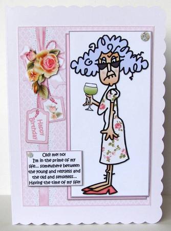 Stella in the Prime of Her Life Quick Card by Margaret McCartney