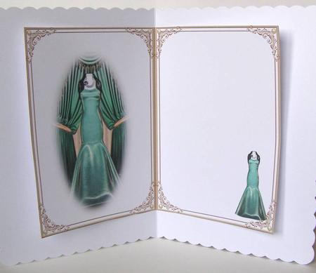 The Emerald Evening Gown Insert by Margaret McCartney