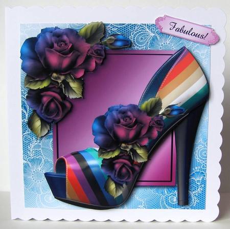 Fabulous Stripe Platform Lacey Square by Margaret McCartney