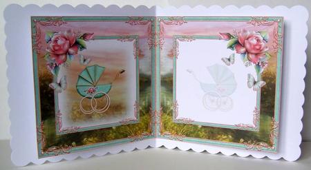 Floral Pram Insert by Margaret McCartney