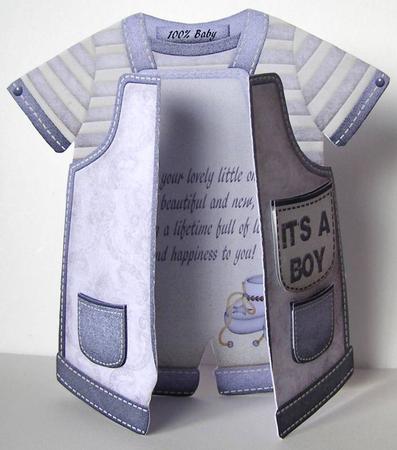 New Baby Romper Boy 6 Purple by Margaret McCartney
