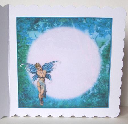 Ethereal Fairy ' Dusk ' 5x5 Insert Panels by Margaret McCartney