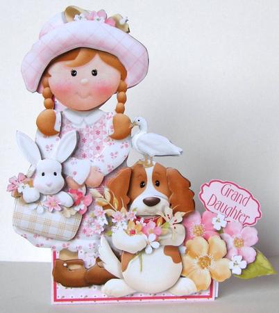 Flowers & Things Shaped Card Kit - Summer Outing by Margaret McCartney