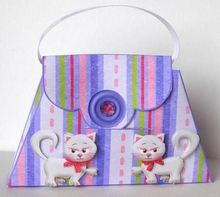 Kitty Cat Goodie Bag by Margaret McCartney