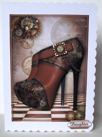 Steampunk Platform Shoes by Margaret McCartney