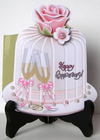 Happy Anniversary! Full Card by Margaret McCartney