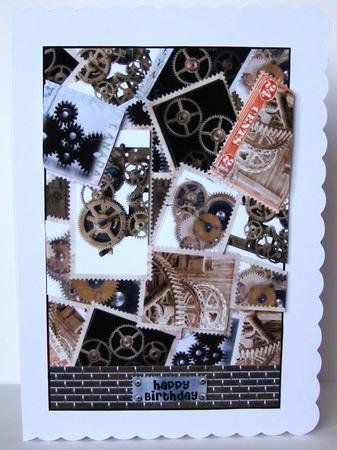 Steampunk Stamps by Margaret McCartney