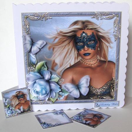 Rose Masquerade by Margaret McCartney