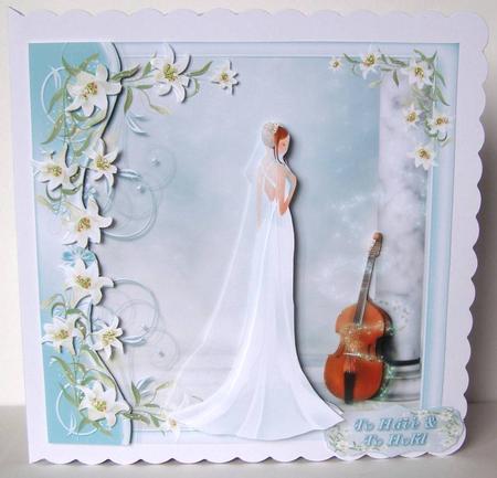 Soft Lilies Bride Mini Kit by Margaret McCartney