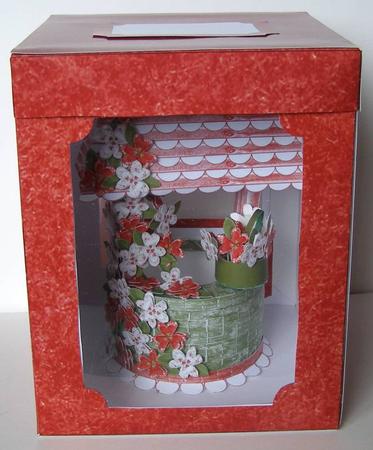 Wishing Well Keepsake Gift Box - Xmas by Margaret McCartney