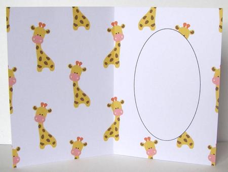 Baby Giraffe Insert 3 by Margaret McCartney