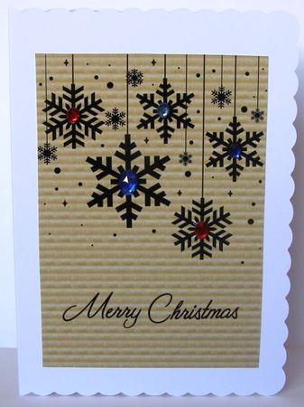 Kraft Paper Christmas Silhouettes 2 by Margaret McCartney