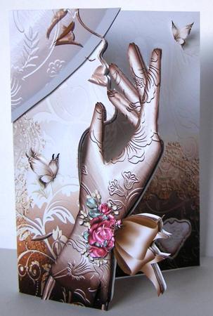 Vintage Lady Gloves by Margaret McCartney