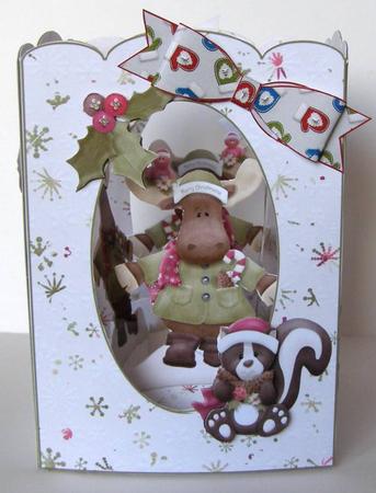 Paper Bows Penquin by Margaret McCartney