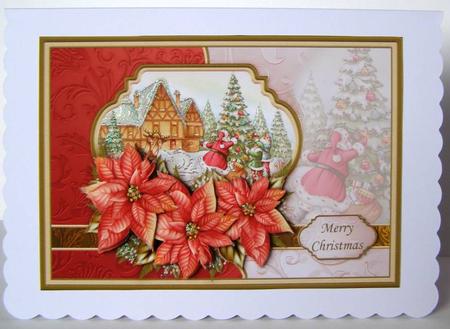 Dress the Christmas Tree Card Topper & Decoupage by Margaret McCartney
