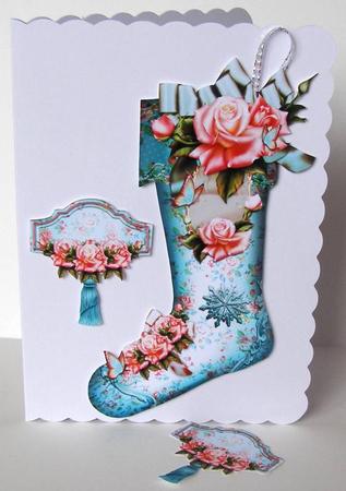 Vintage Christmas Stockings by Margaret McCartney