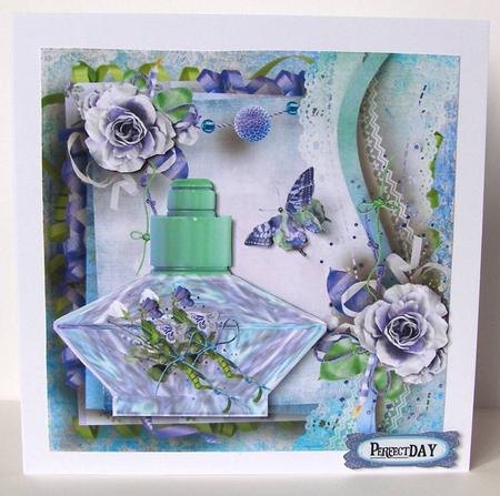 Floral Scent 4 - Shabby Chic Decoupage by Margaret McCartney