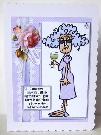 Stella and Her Marbles Quick Card by Margaret McCartney